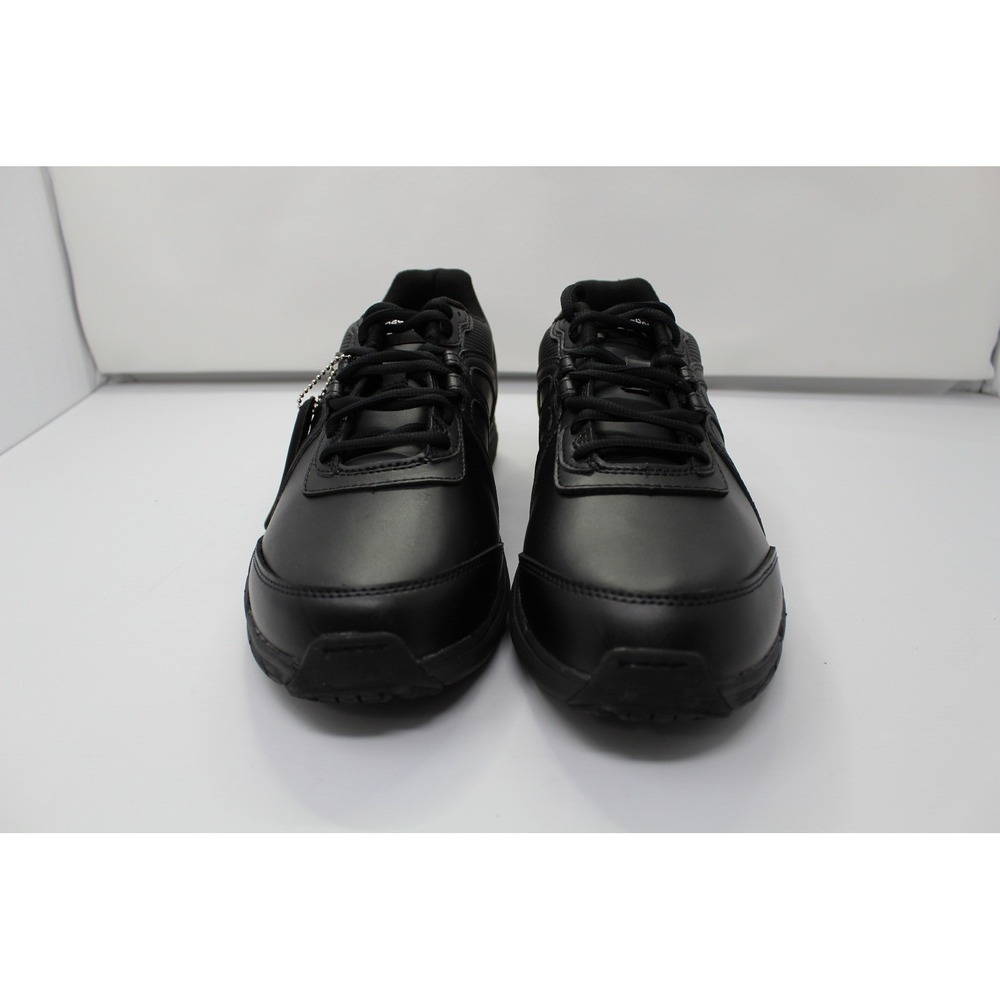 Reebok Guide Work Mens Black Leather Cross Trainer Work Shoes RB3500 - Picture 2 of 7